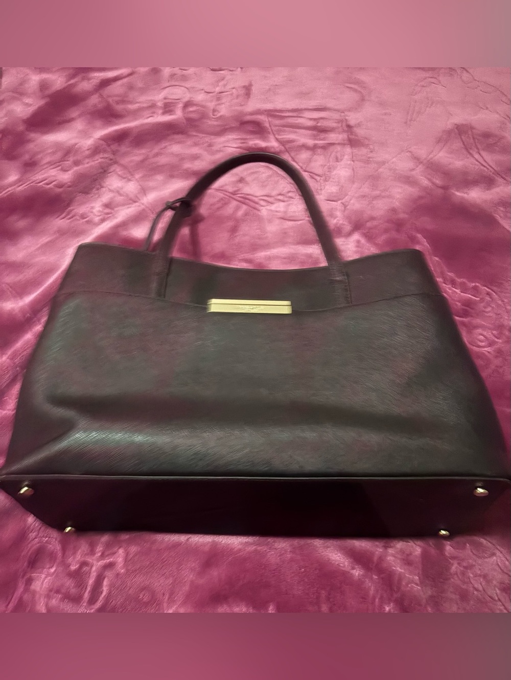 kate spade Black Tote with Gold Hardware